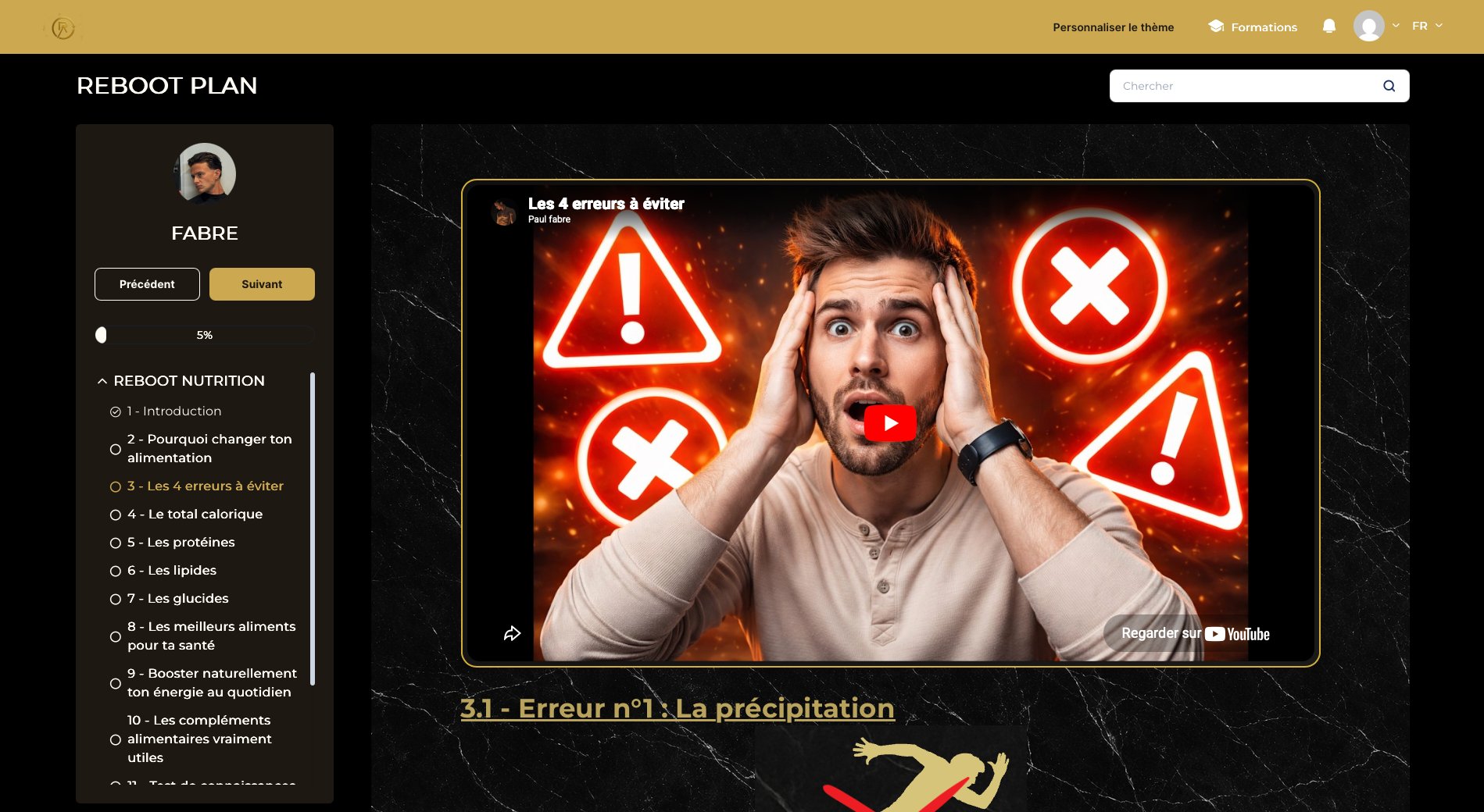 Module formation — Les 4 erreurs à éviter